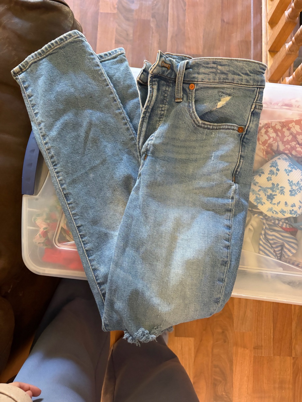 Madewell Light Blue Relaxed Women's Jeans